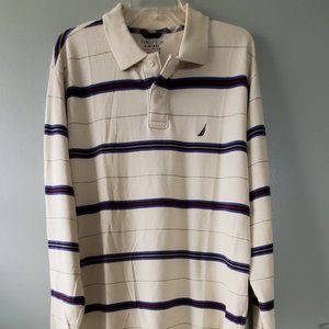 Nautica Long Sleeve Polo